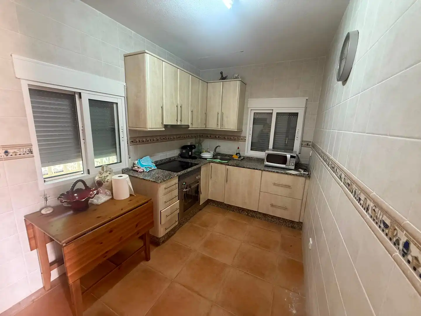 Cuina de Casa o xalet en venda en San Javier amb Aire condicionat, Jardí privat i Terrassa