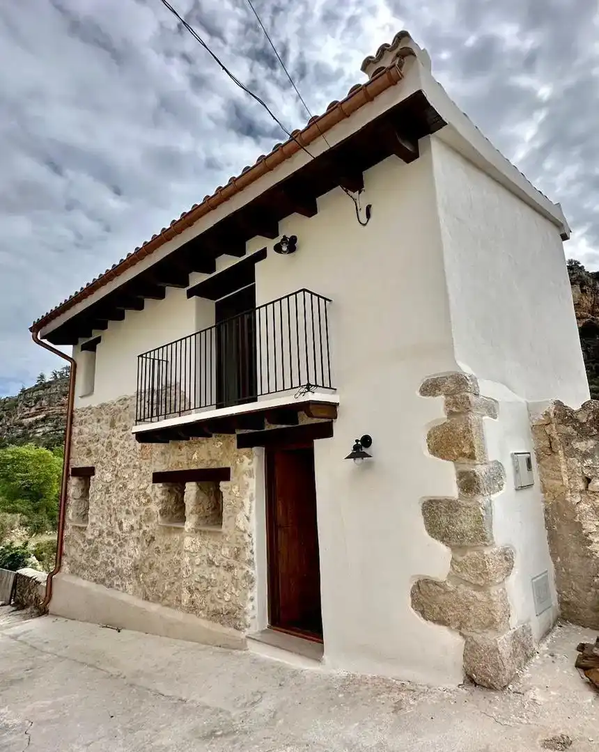 Vista exterior de Finca rústica en venda en Vallibona amb Balcó