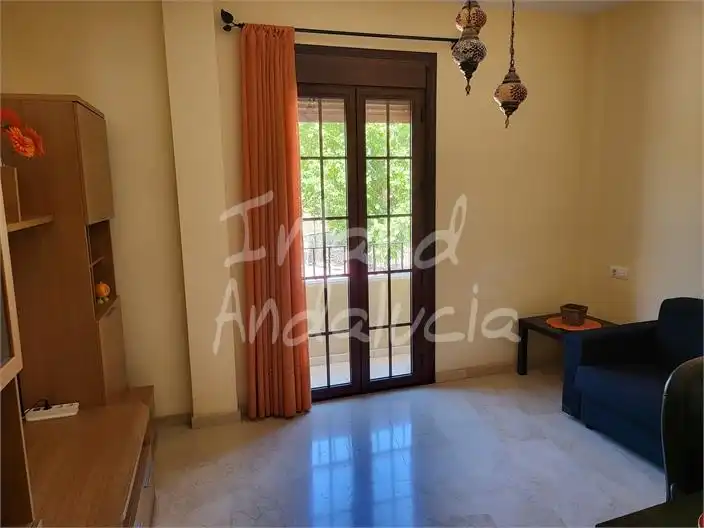 Sala d'estar de Casa adosada en venda en Cuevas Bajas amb Aire condicionat i Traster