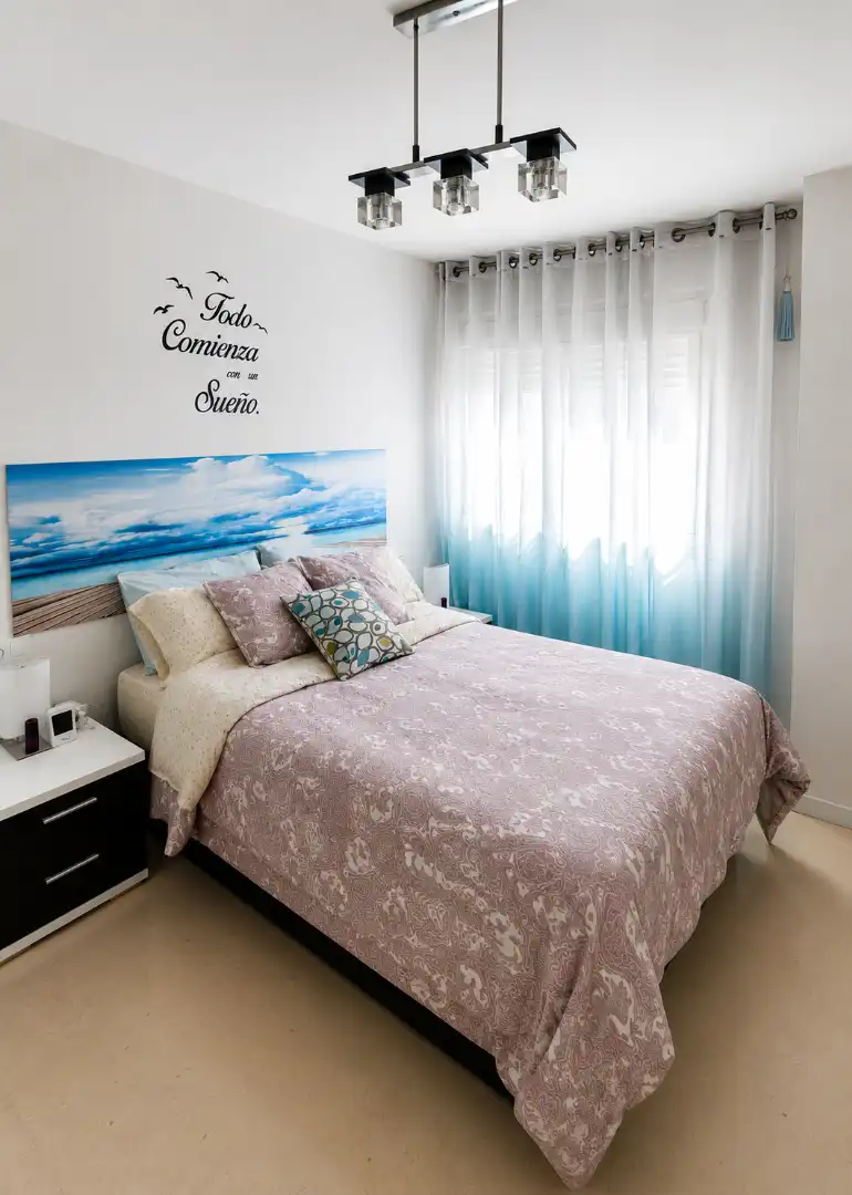 Bedroom of Flat for sale in Badalona  with Storage room, Oven and Balcony