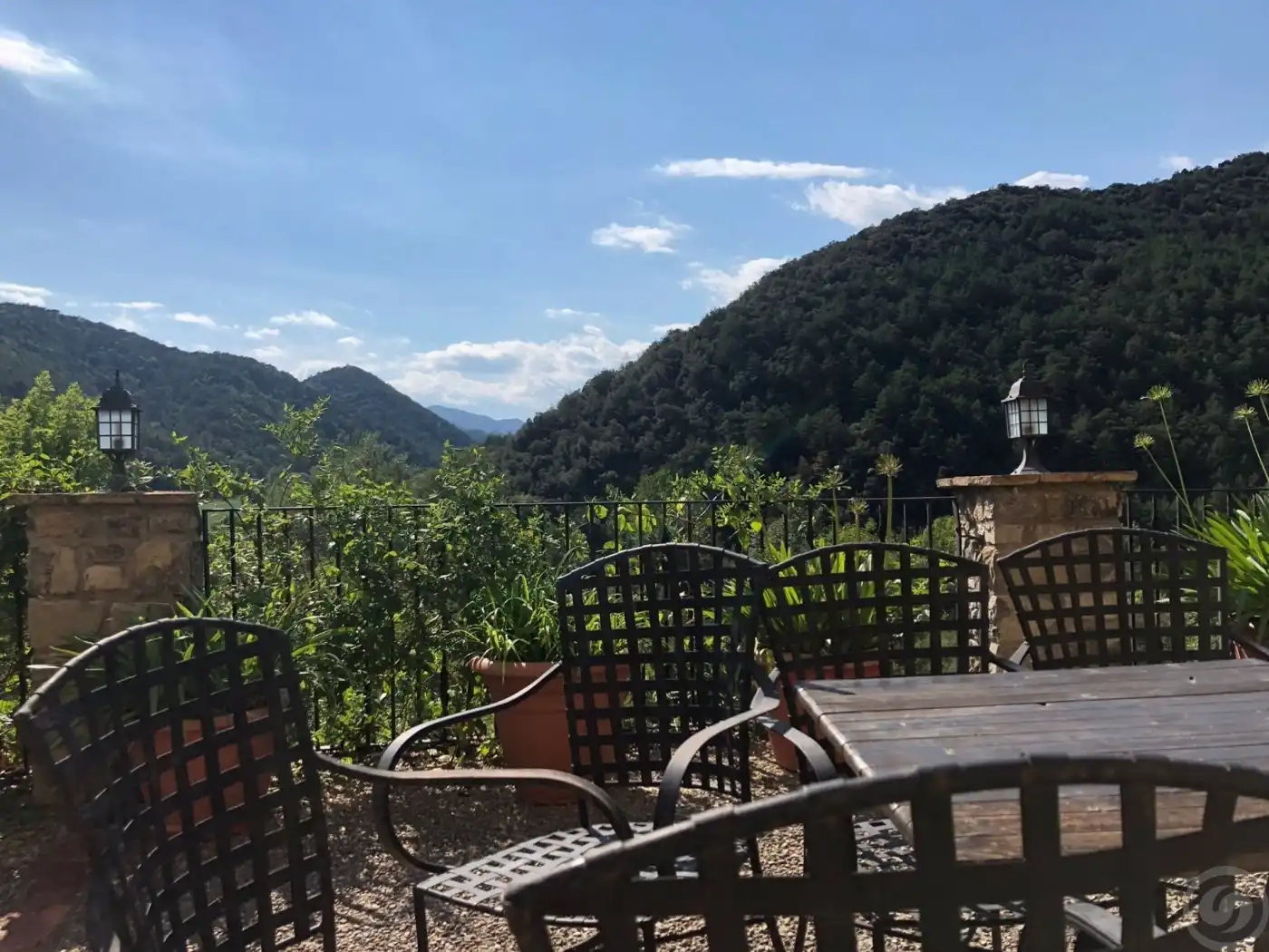 Terrace of Houses for sale in La Vall de Bianya  with Heating, Terrace and Storage room