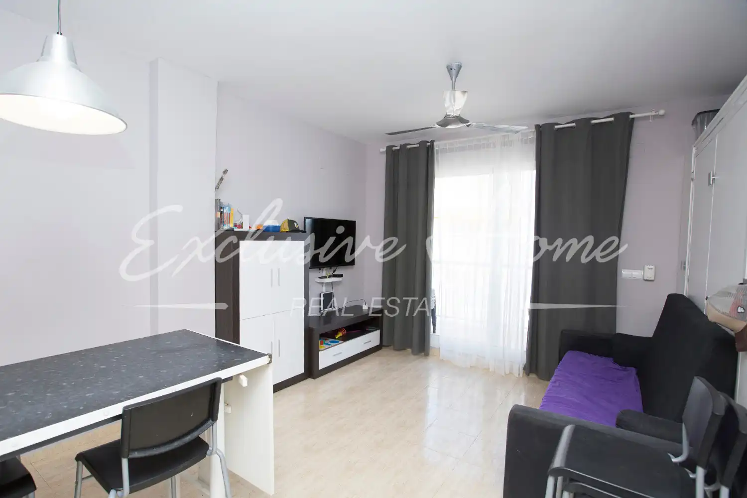 Sala de estar de Apartamento en venta en Peñíscola / Peníscola con Aire acondicionado, Calefacción y Trastero