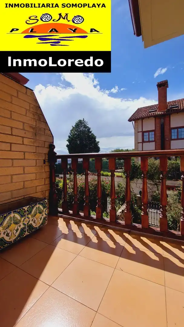 Terrassa de Casa o xalet en venda en Ribamontán al Mar amb Calefacció i Jardí privat