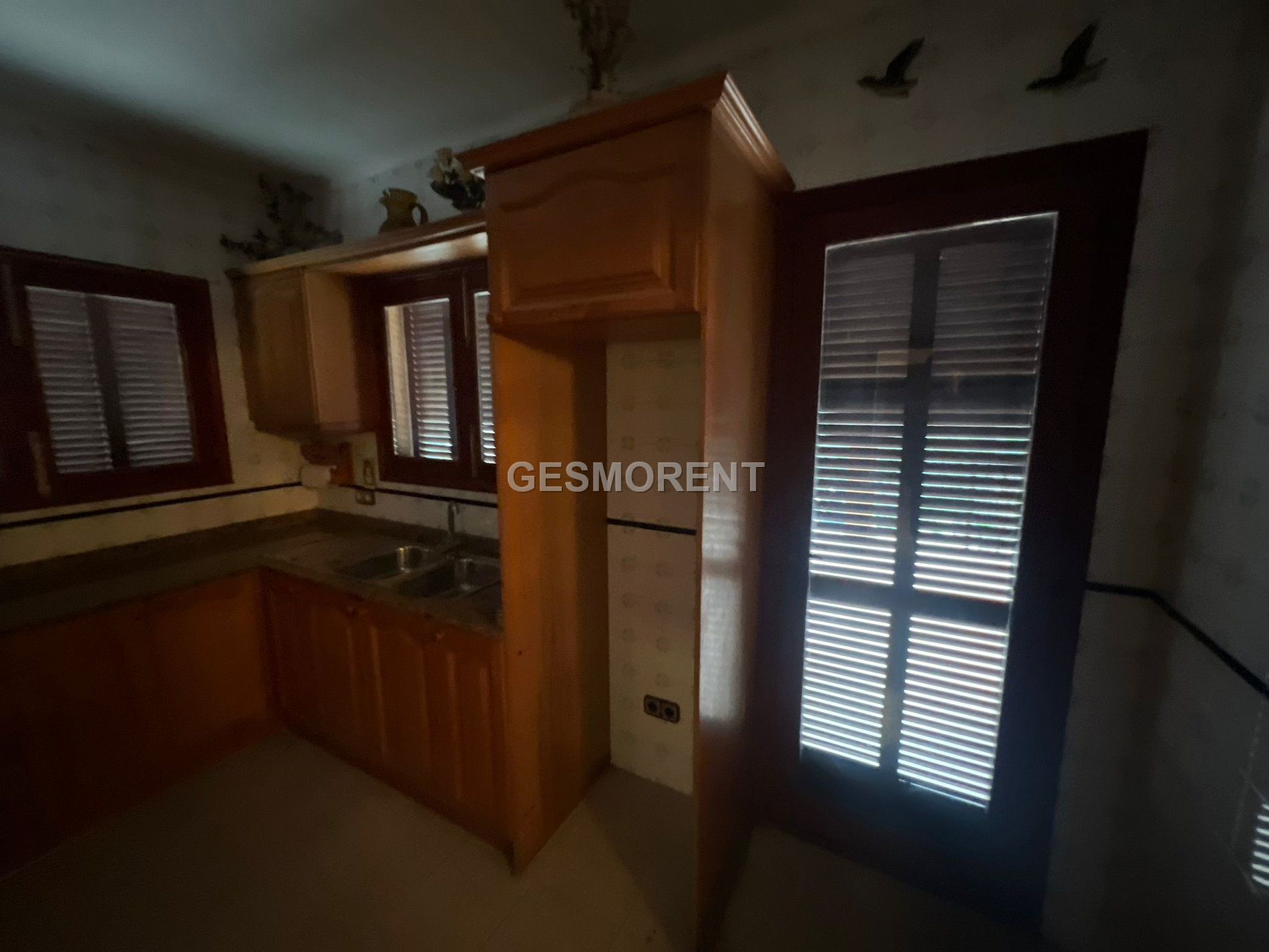 Küche von Country house zum verkauf in Esporles mit Terrasse