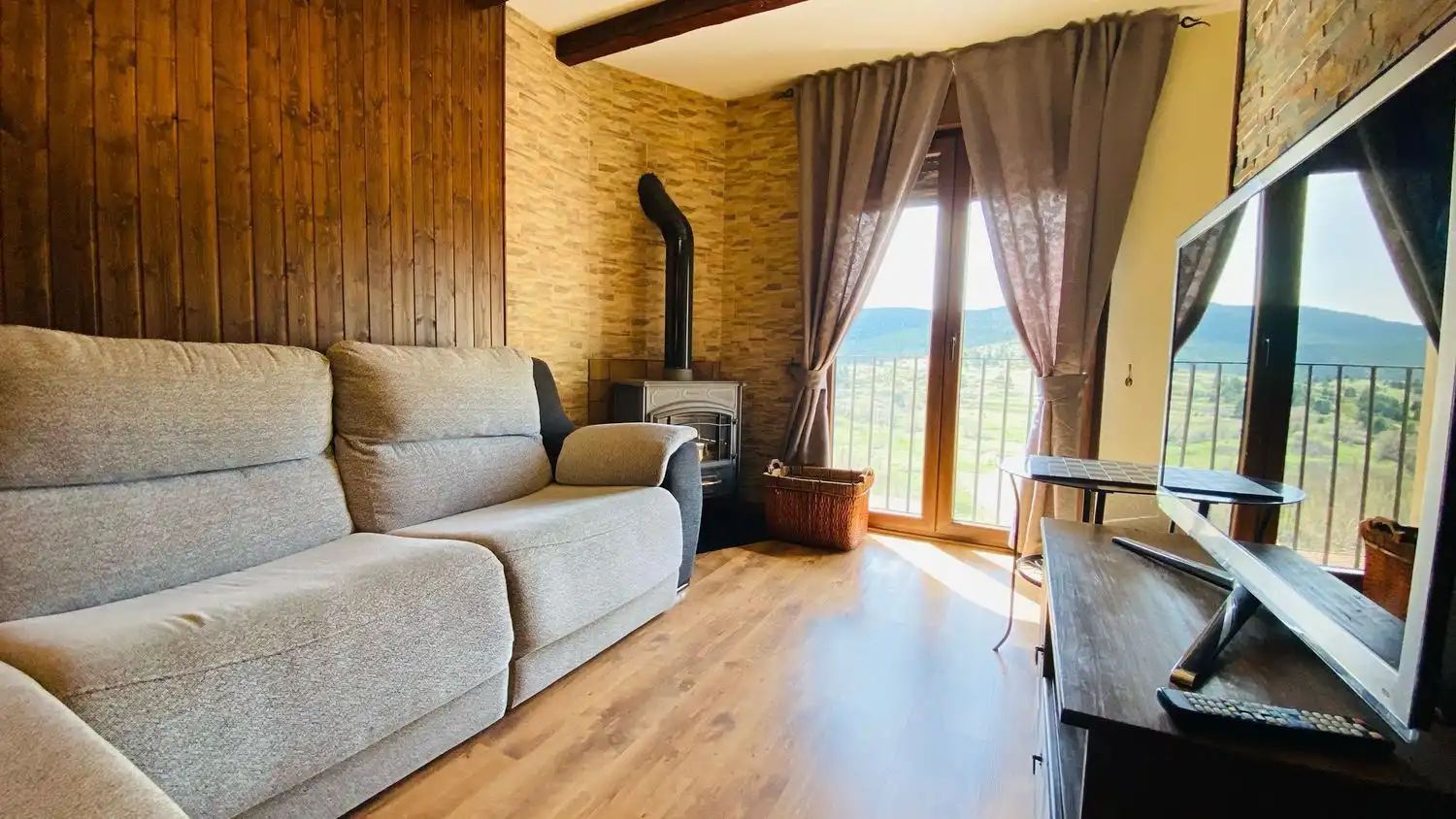 Living room of Houses for sale in Valdelinares  with Storage room