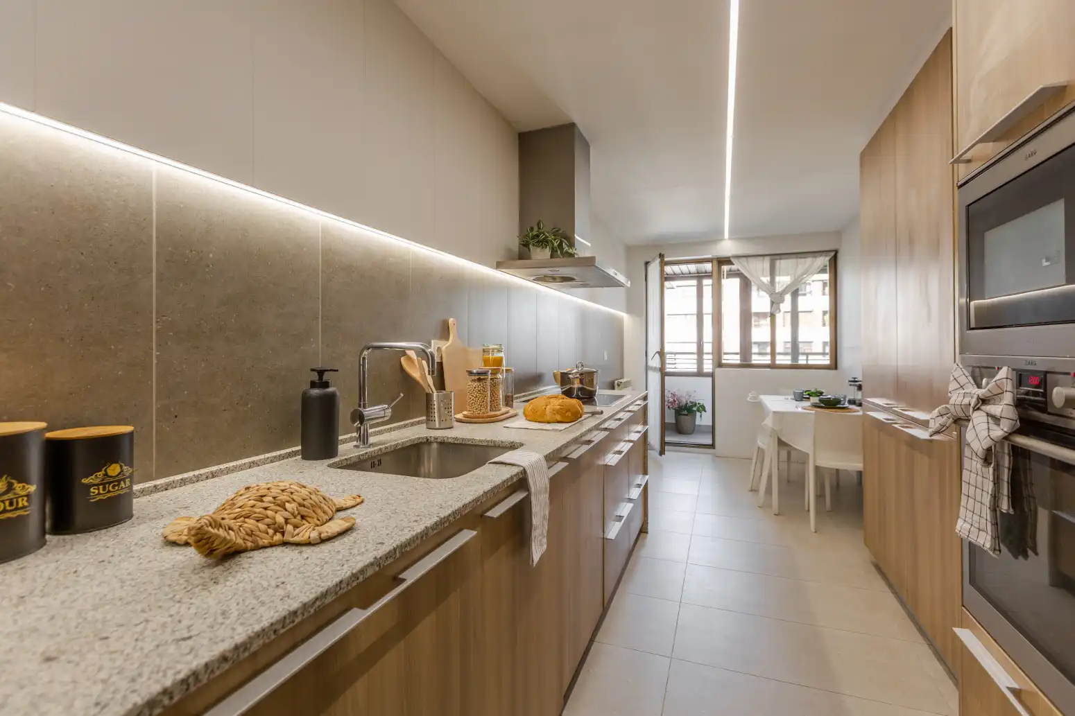 Cocina de Piso en venta en  Pamplona / Iruña con Calefacción, Parquet y Trastero