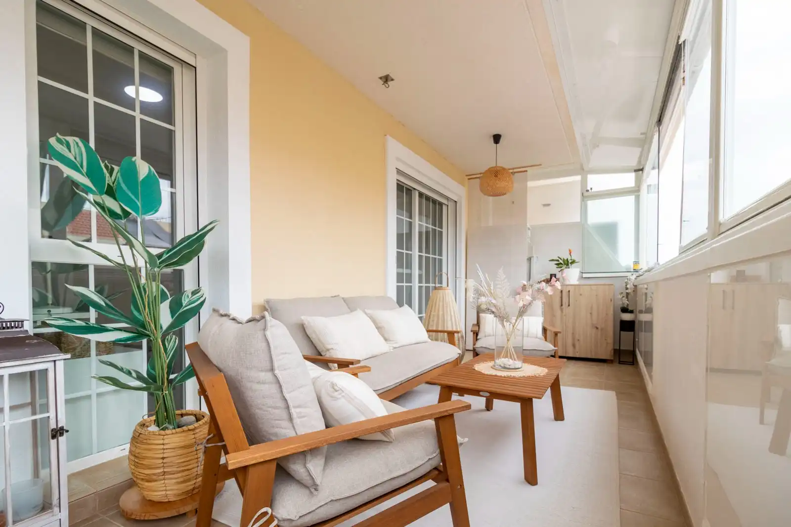 Balcony of Flat for sale in Santa Pola  with Furnished and Community pool