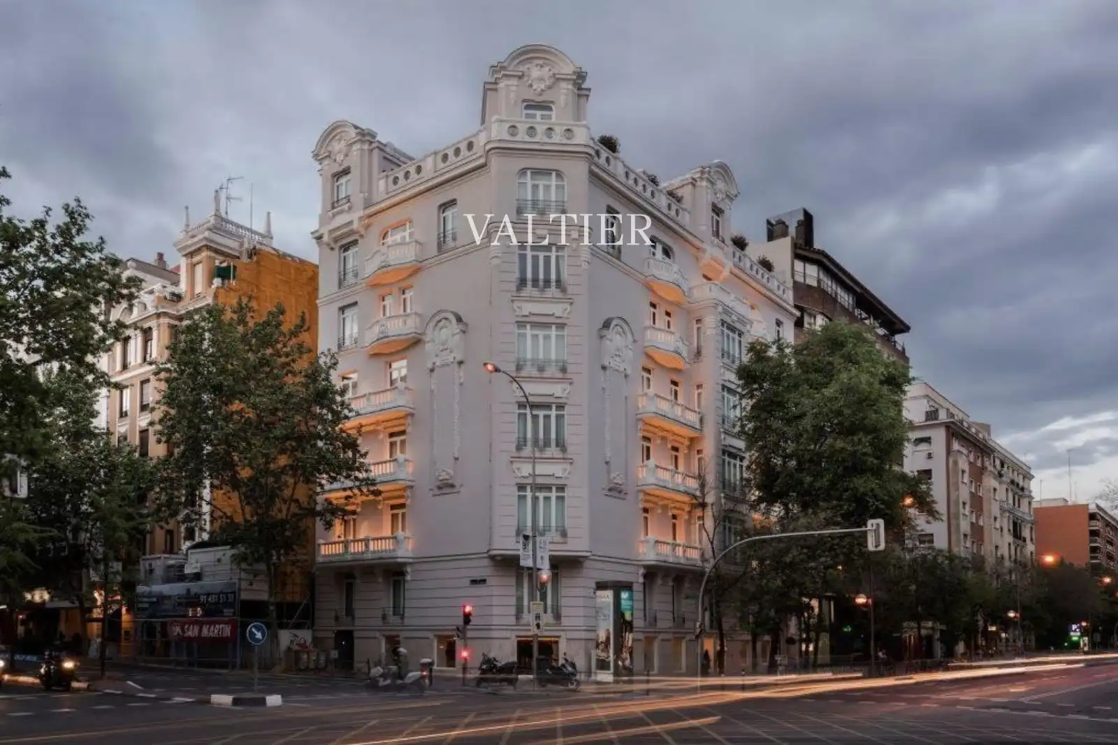 Vista exterior de Pis de lloguer en Madrid amb Aire condicionat i Moblat