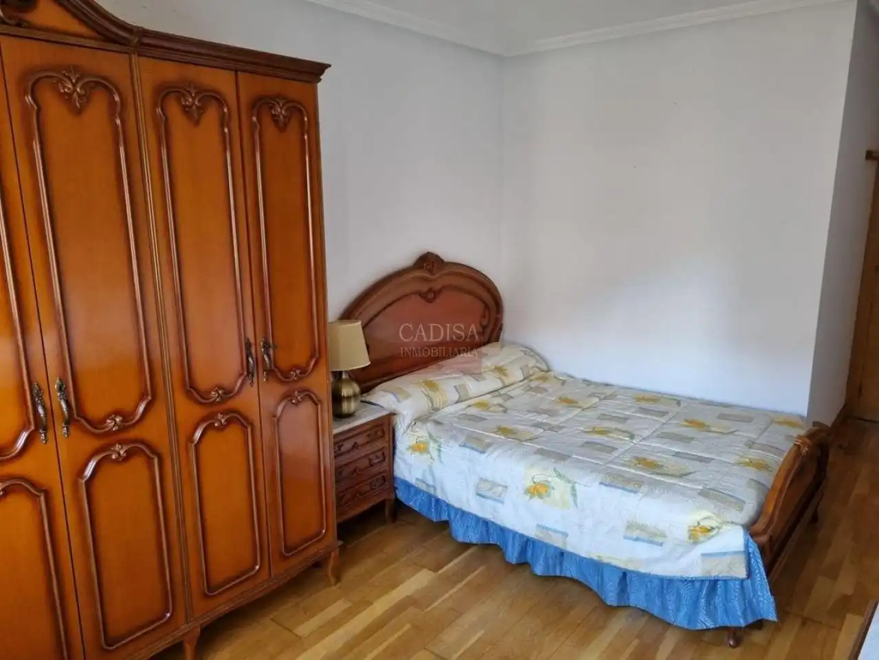 Bedroom of Flat for rent in Salamanca  with Heating, Parquet flooring and Furnished