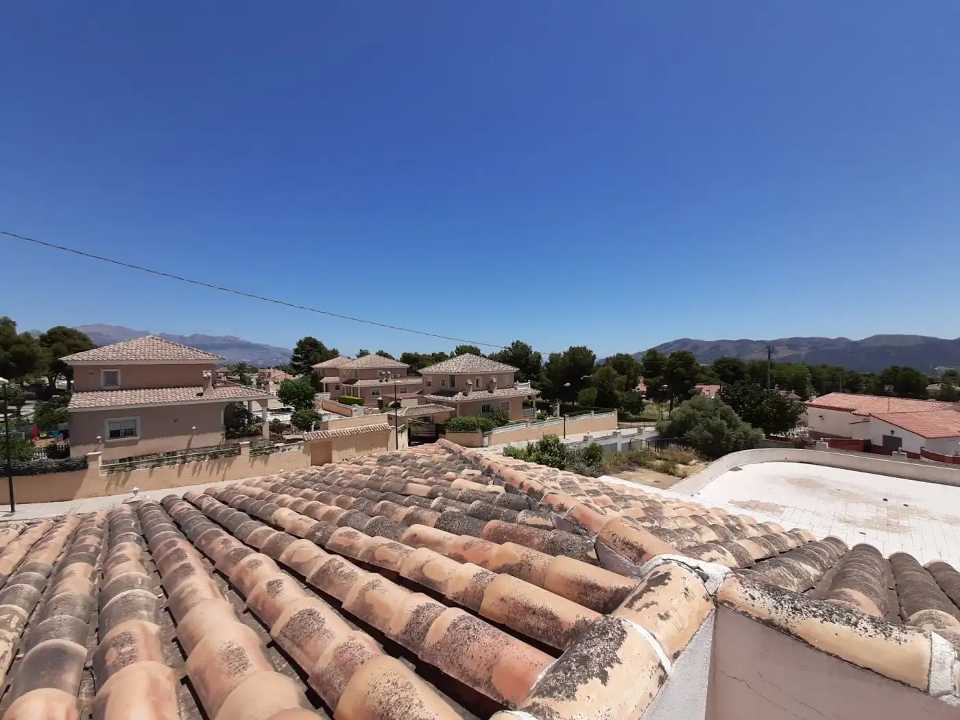 Exterior view of Houses for sale in La Nucia  with Private garden, Terrace and Furnished