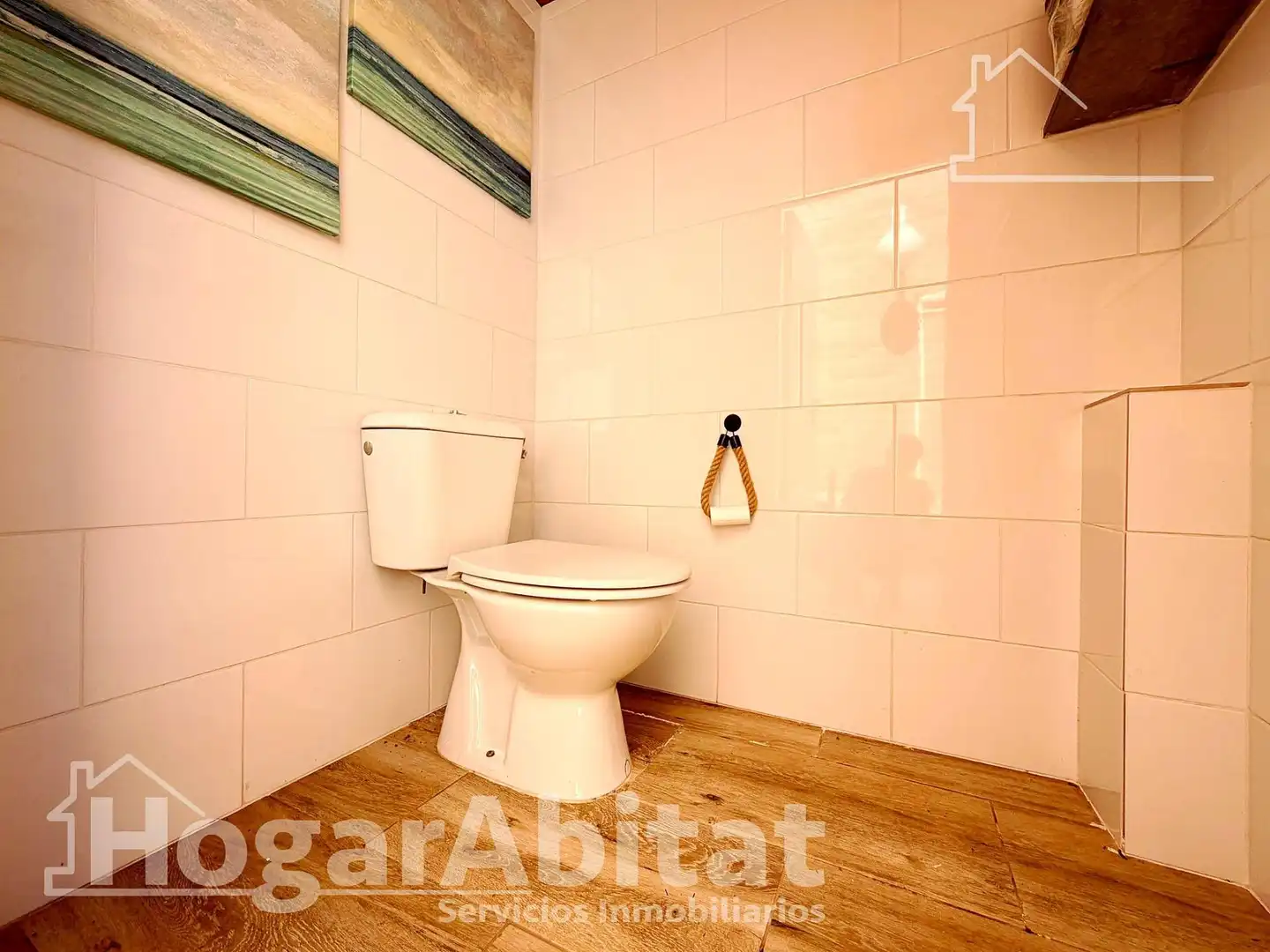 Bathroom of Houses for sale in Moncada  with Air Conditioner, Heating and Private garden