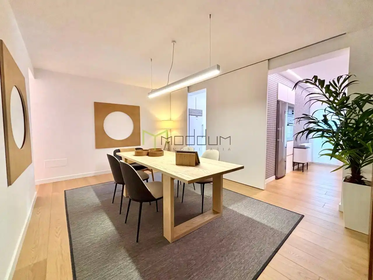 Esszimmer von Maisonette zum Verkauf in Santiago de Compostela  mit Heizung, Abstellraum und Möbliert