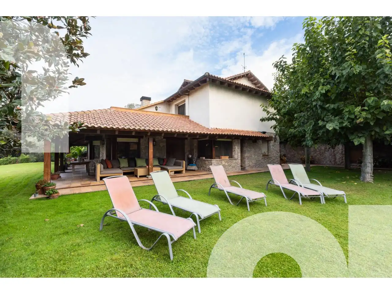 Terraza de Casa o chalet de alquiler en Santa Eulàlia de Ronçana con Calefacción, Jardín privado y Terraza