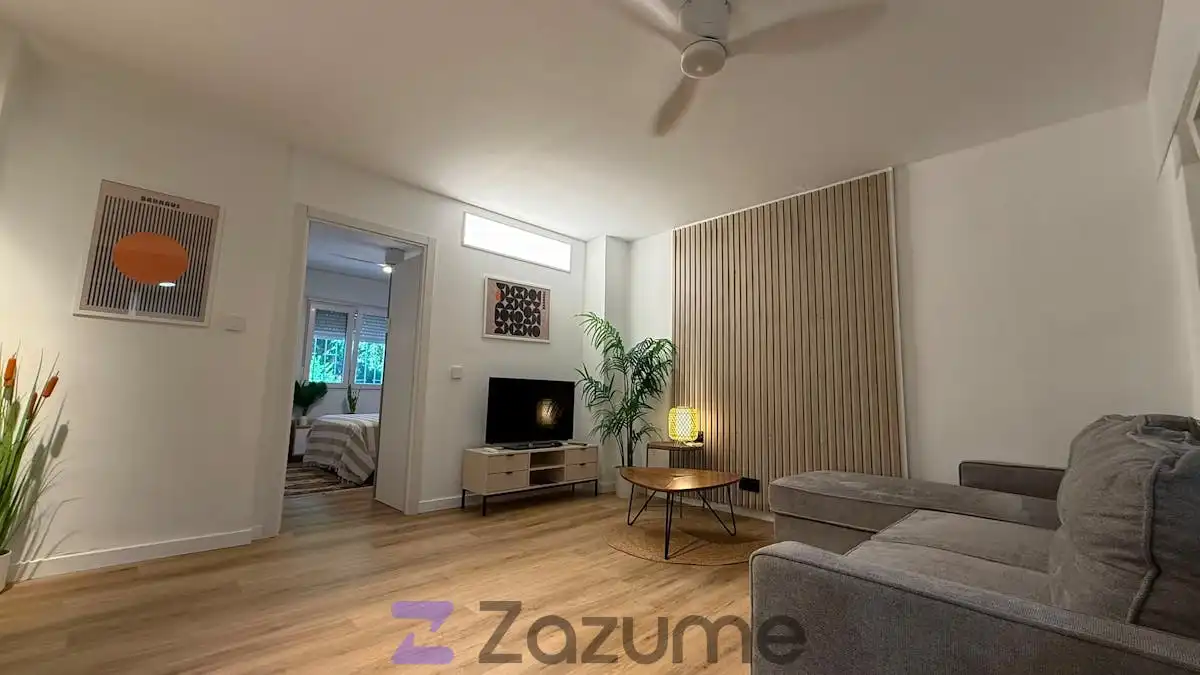 Living room of Flat for rent in Murcia  with Terrace, Furnished and Oven