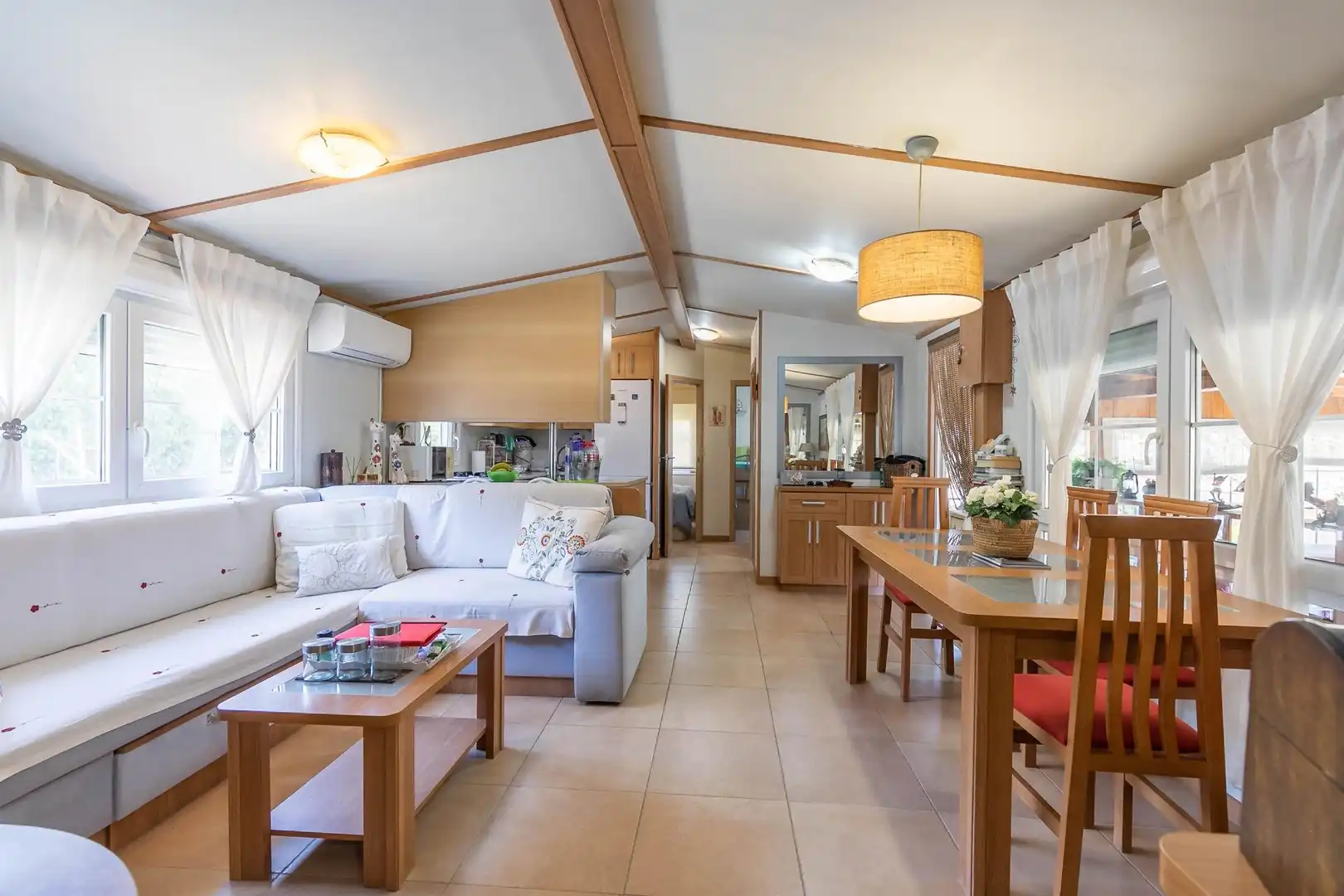 Living room of Houses for sale in Almoguera  with Air Conditioner, Heating and Private garden