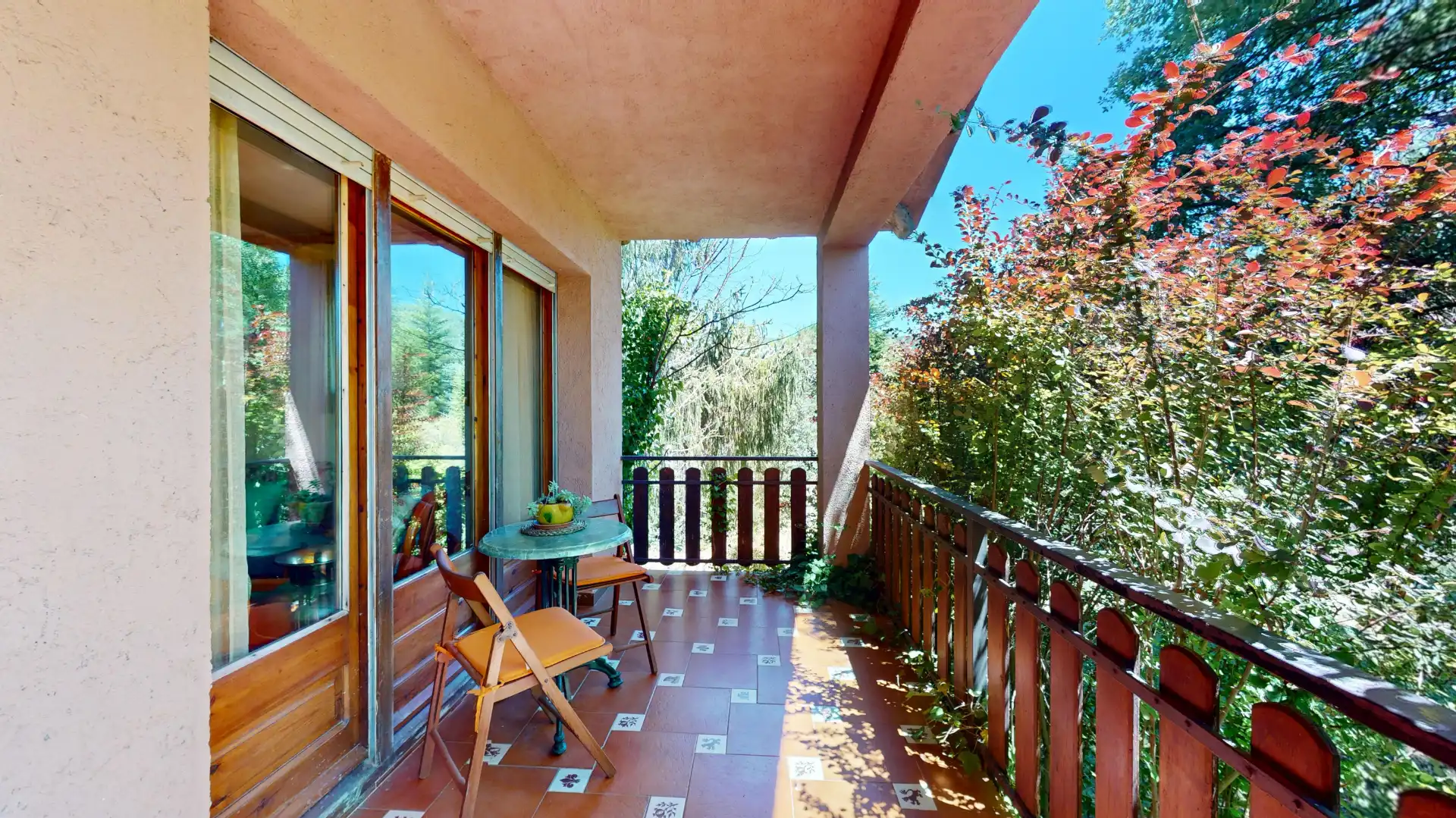 Terrassa de Casa o xalet en venda en Prades amb Calefacció, Jardí privat i Terrassa