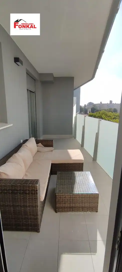 Terrace of Flat for sale in Jerez de la Frontera  with Air Conditioner, Terrace and Furnished