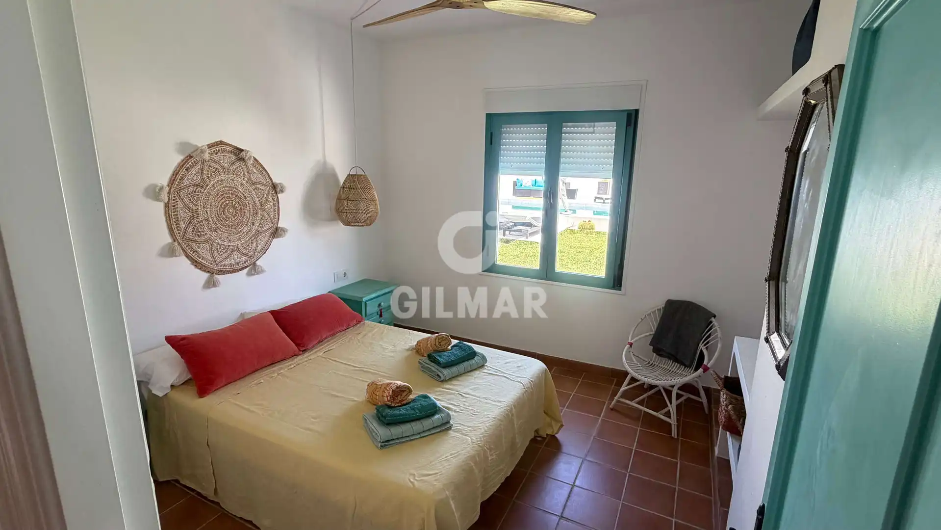 Bedroom of Houses for sale in Barbate  with Heating, Private garden and Swimming Pool