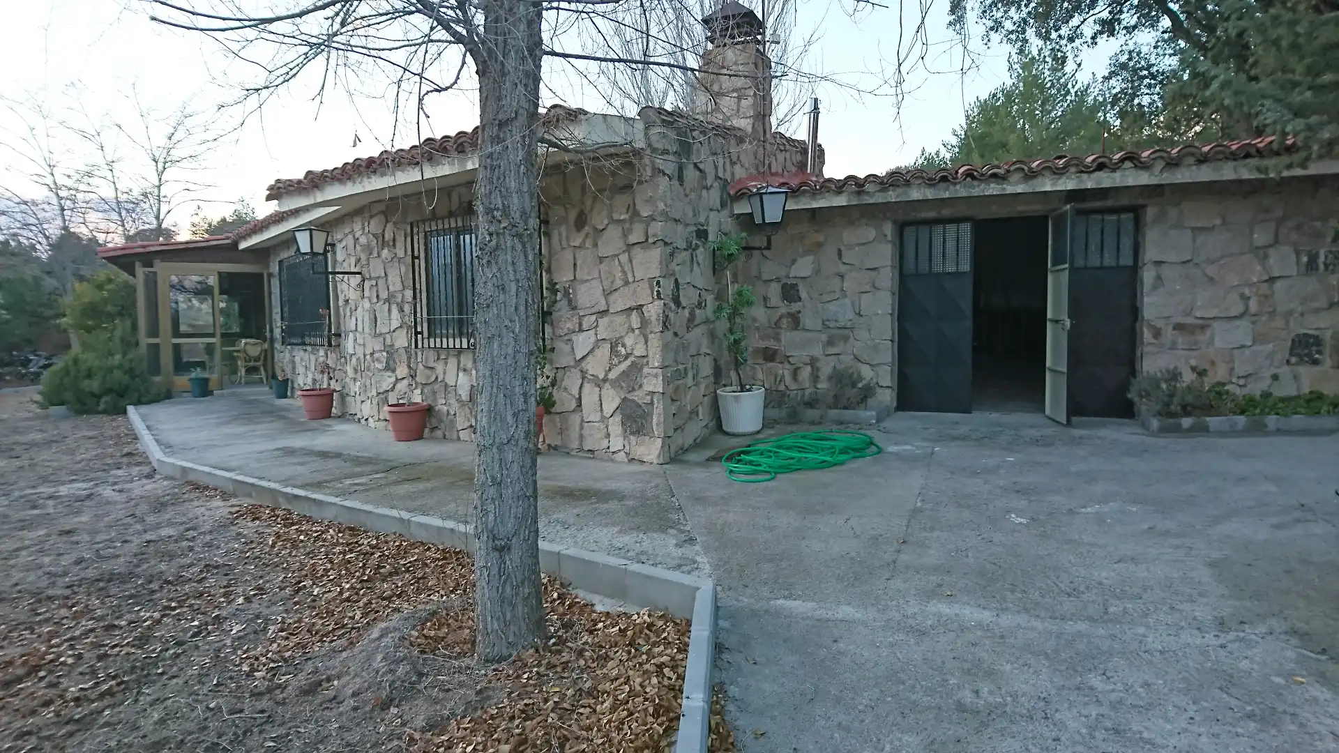 Vista exterior de Casa o chalet en venta en Muñana con Amueblado