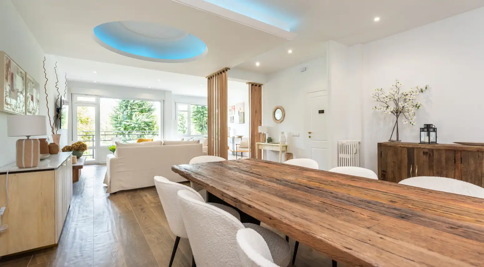 Dining room of Flat for rent in Oviedo   with Heating and Terrace