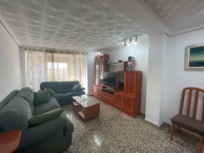 Living room of Flat for sale in Vinalesa  with Air Conditioner, Furnished and Balcony