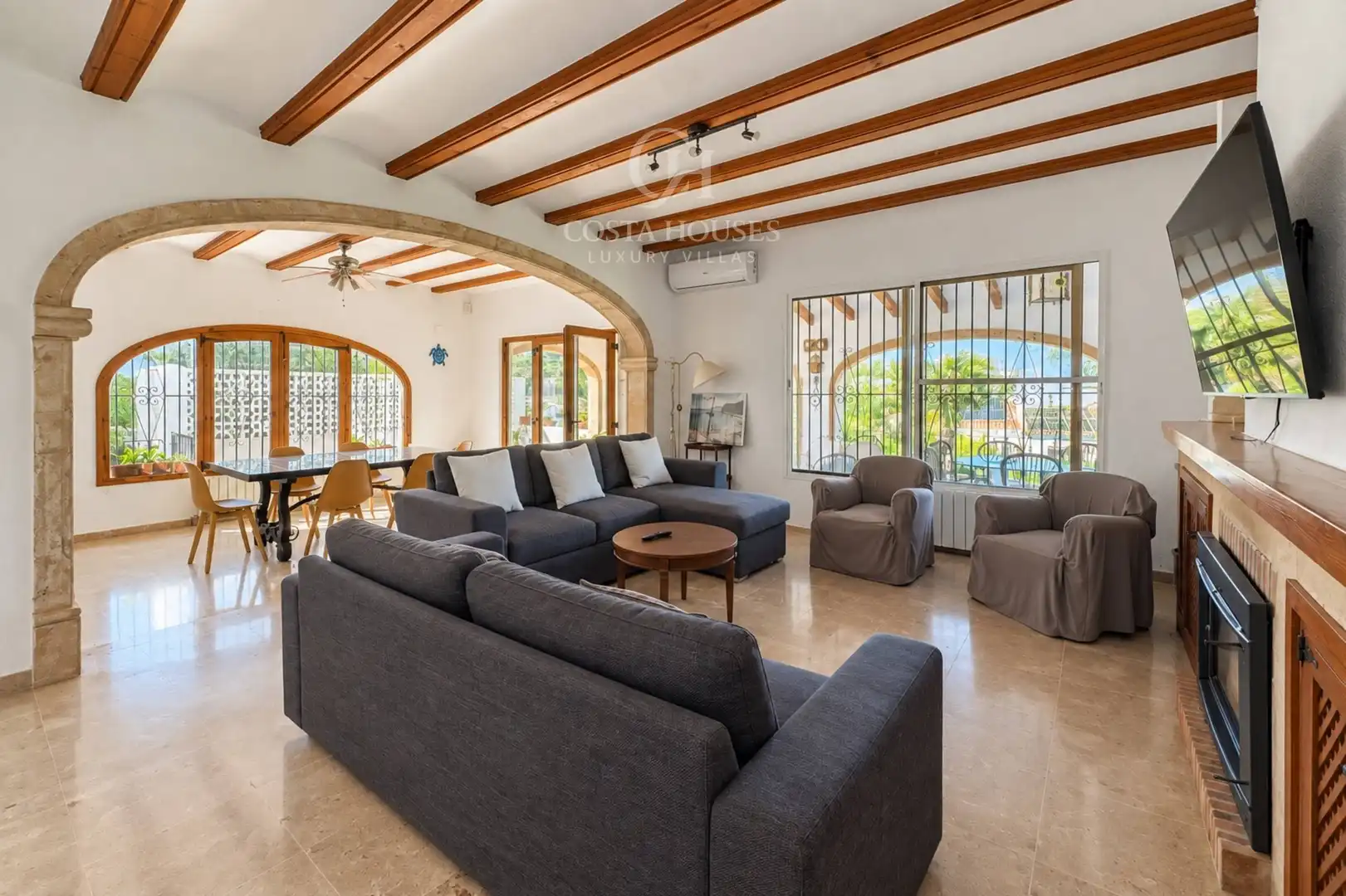 Sala de estar de Casa o chalet en venta en Partides comunes - Adsubia