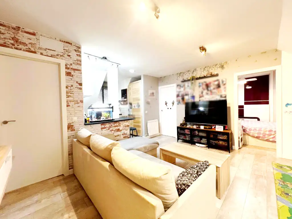 Sala d'estar de Àtic en venda en Alcalá de Henares amb Aire condicionat, Calefacció i Terrassa