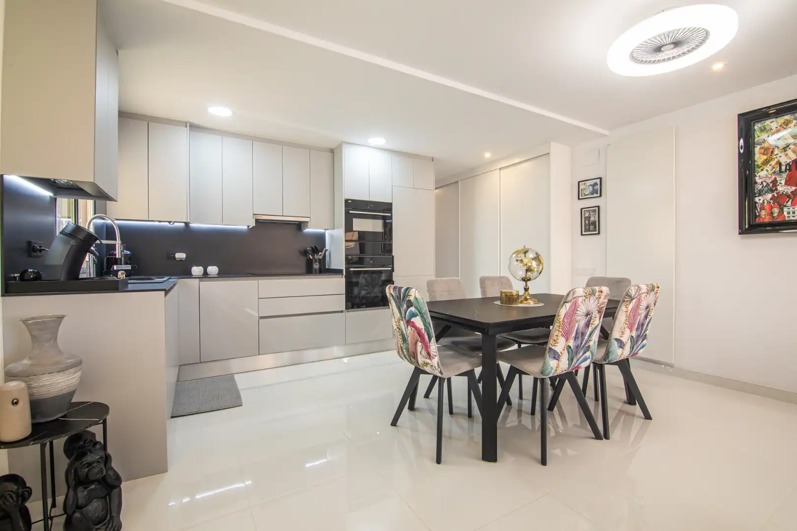 Cuina de Apartament en venda en Santa Pola amb Aire condicionat, Moblat i Balcó