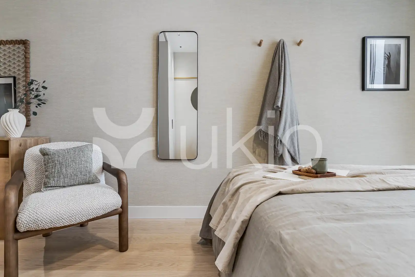 Bedroom of Apartments for rent in Madrid  with Heating, Furnished and Oven