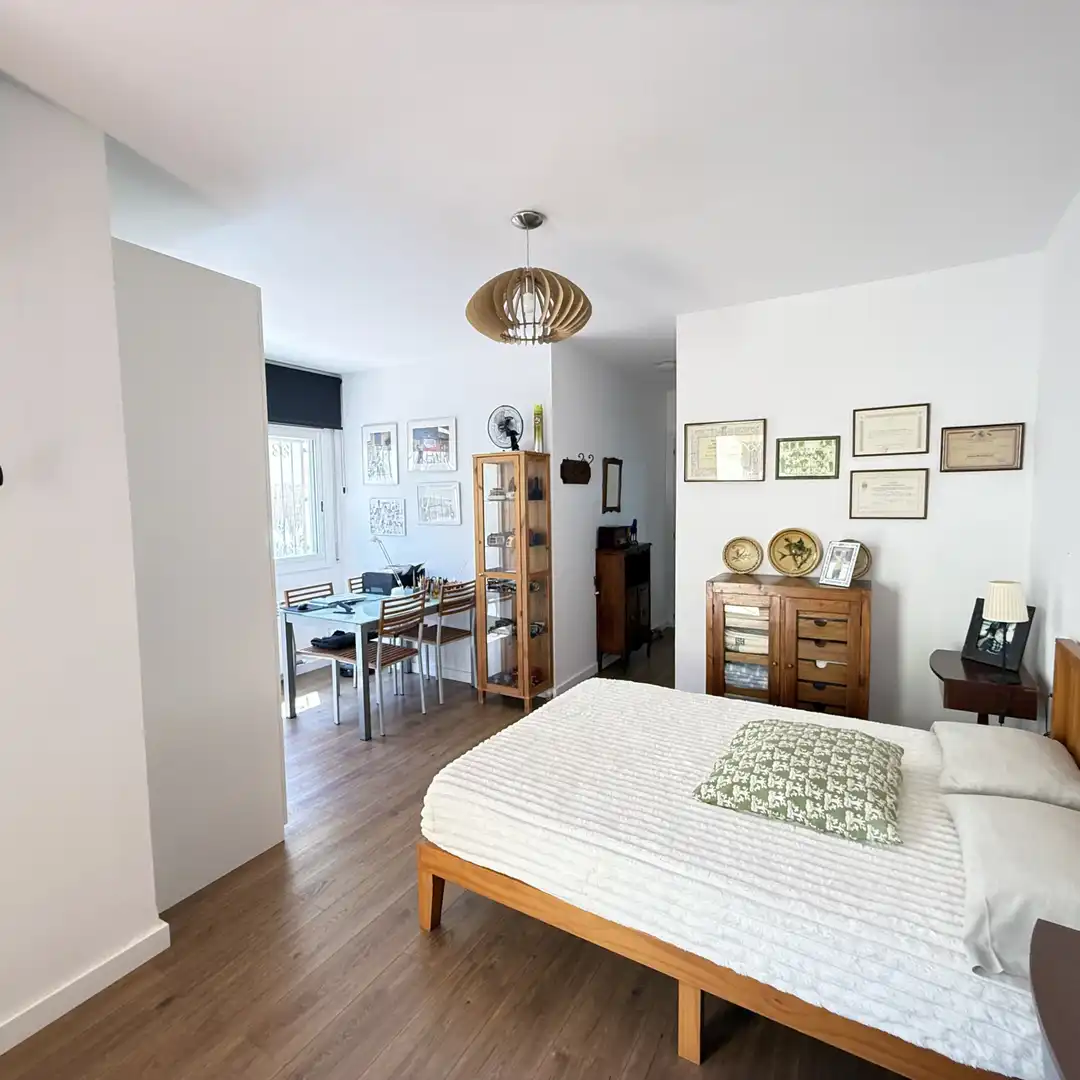 Dormitori de Casa adosada en venda en Sitges amb Calefacció, Jardí privat i Parquet