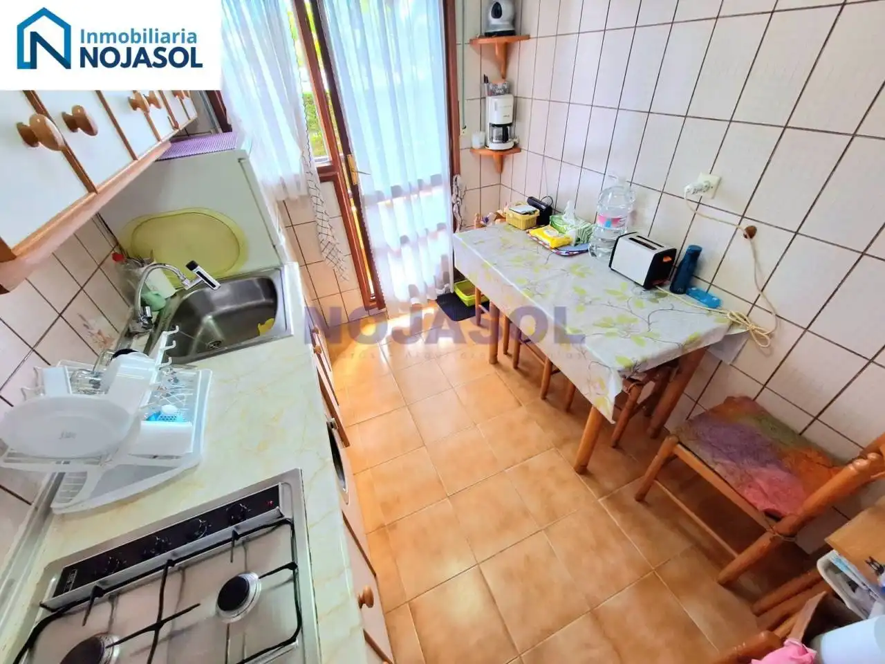Cocina de Apartamento en venta en Noja con Terraza, Amueblado y Balcón