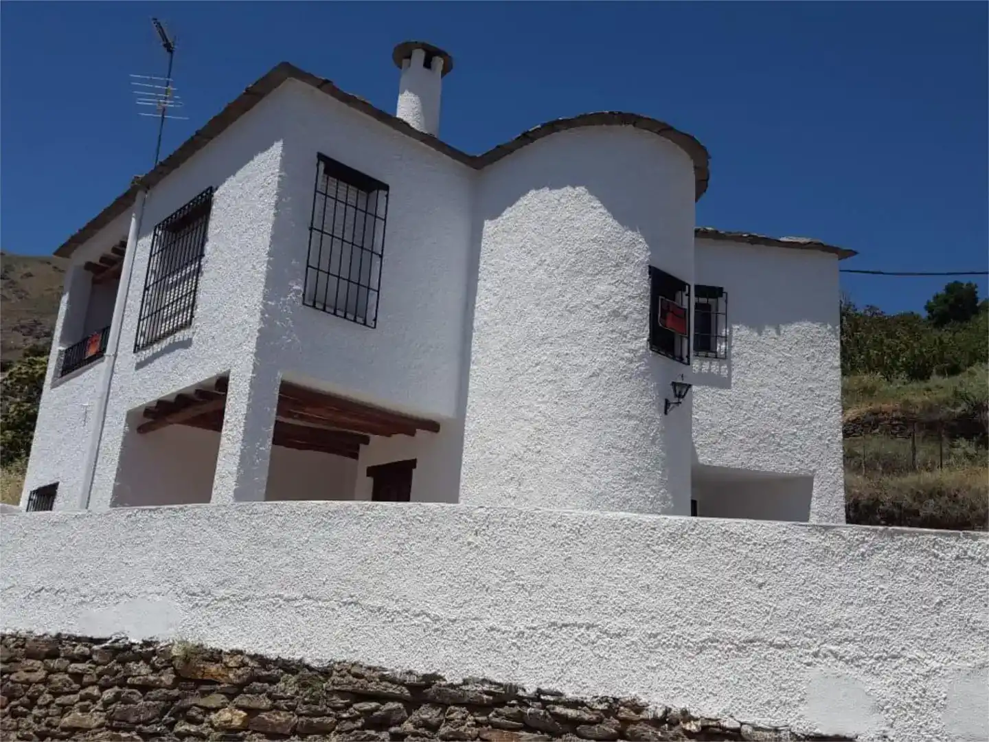 Exterior view of Flat for sale in Trevélez  with Storage room, Furnished and Balcony