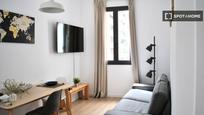 Living room of Flat to rent in L'Hospitalet de Llobregat  with Air Conditioner, Heating and Furnished