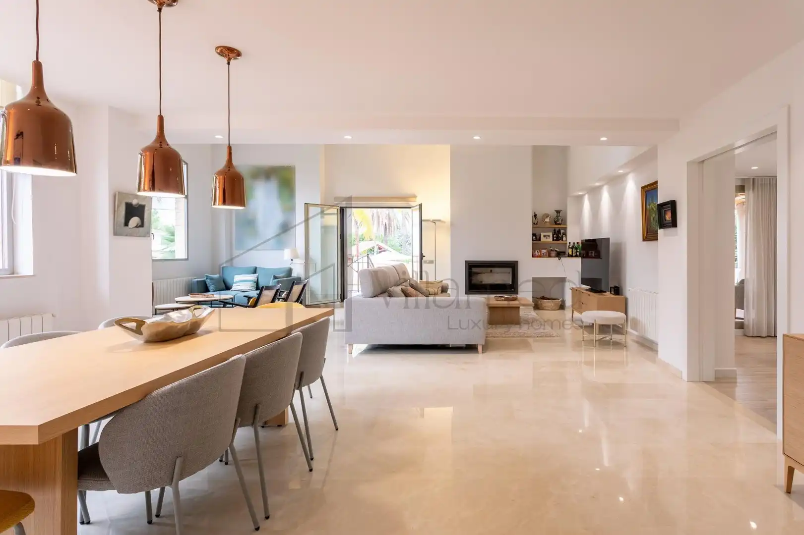 Living room of Houses for sale in L'Eliana  with Air Conditioner, Private garden and Terrace