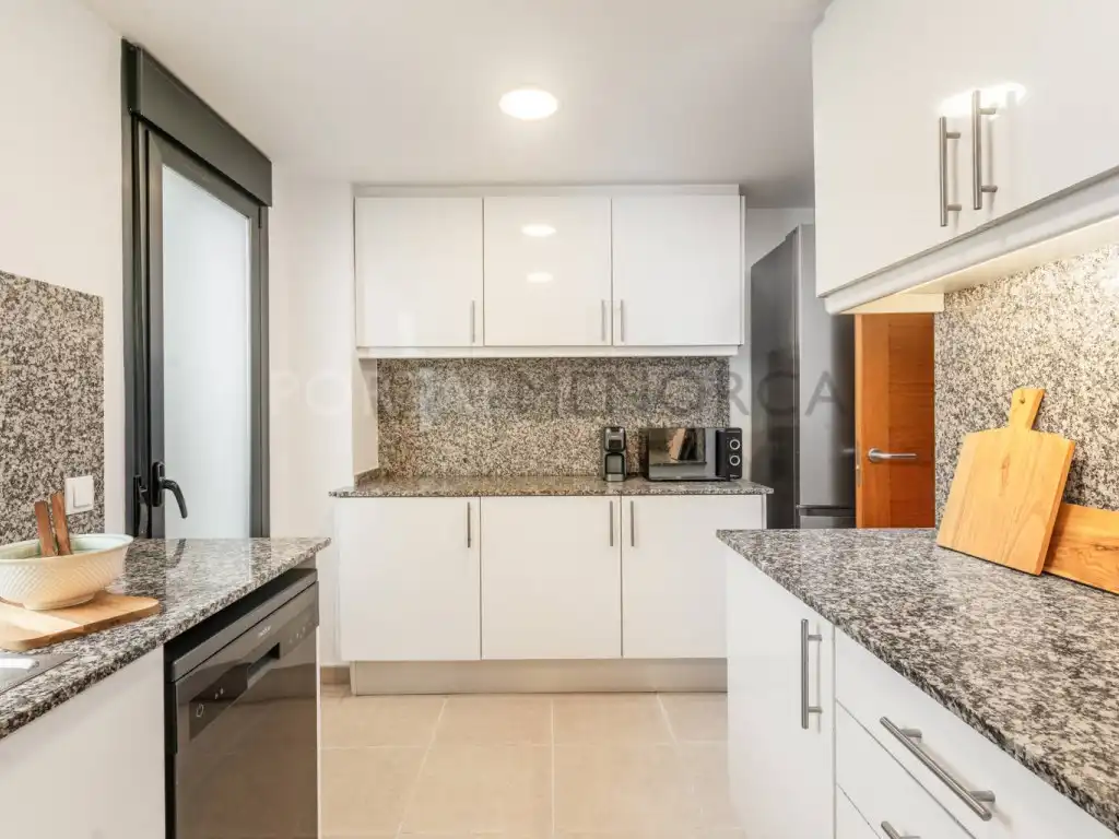 Cocina de Piso en venta en Ciutadella de Menorca con Piscina