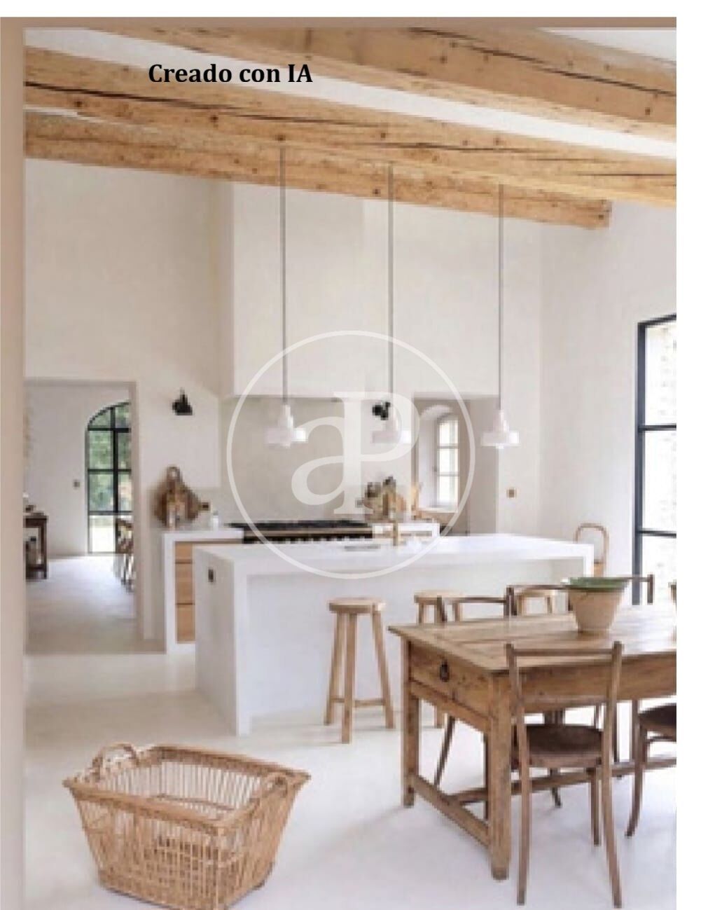 Kitchen of House or chalet for sale in Alcoy / Alcoi  with Heating, Terrace and Balcony
