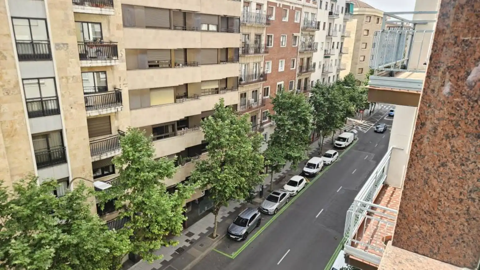 Exterior view of Flat for rent in Salamanca  with Heating and Furnished