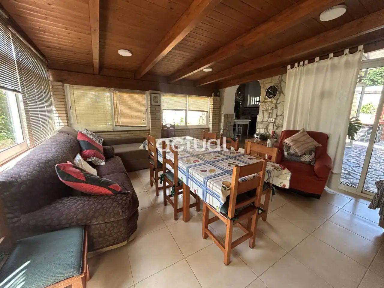 Menjador de Casa o xalet en venda en Vidreres amb Aire condicionat, Calefacció i Jardí privat