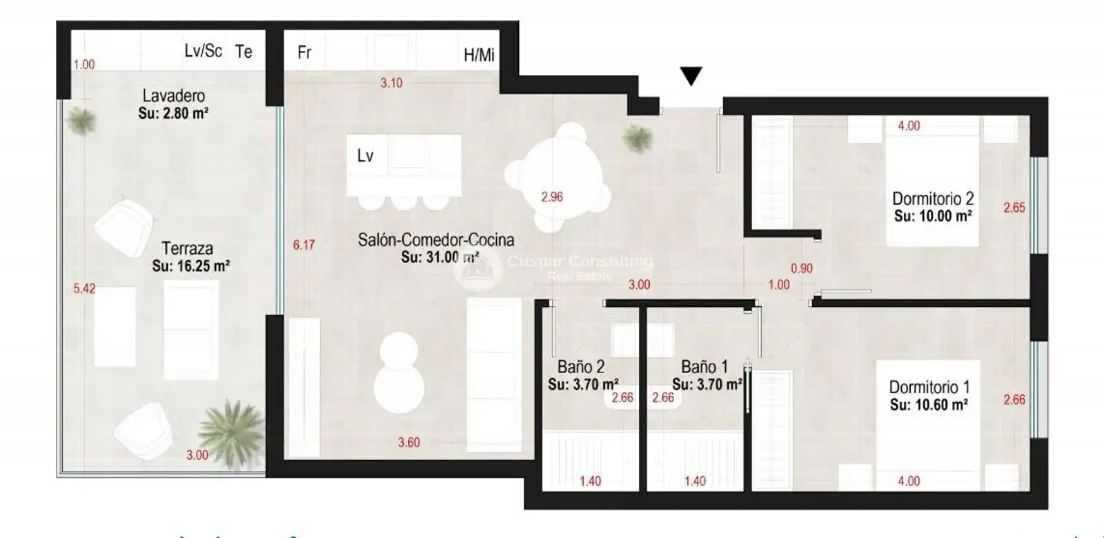 Apartament en venda en Alhama de Murcia amb Calefacció, Terrassa i Traster
