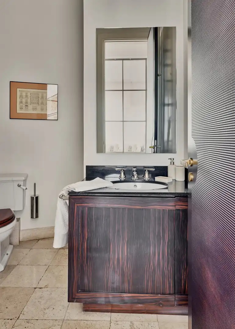 Baño de Apartamento de alquiler en Madrid con Aire acondicionado, Calefacción y Amueblado