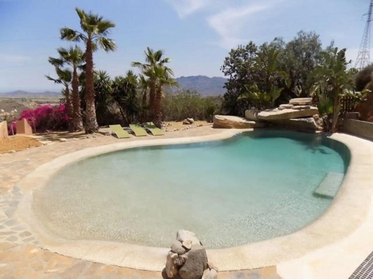 Piscina de Casa o xalet en venda en Los Gallardos amb Aire condicionat, Terrassa i Piscina
