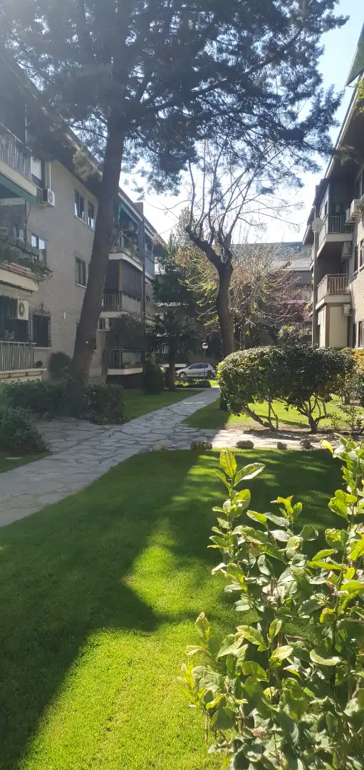 Vista exterior de Piso en venta en Paracuellos de Jarama con Aire acondicionado, Calefacción y Jardín privado