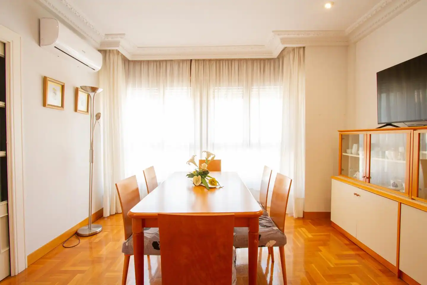 Esszimmer von Maisonette zum Verkauf in Villava / Atarrabia mit Klimaanlage, Heizung und Terrasse