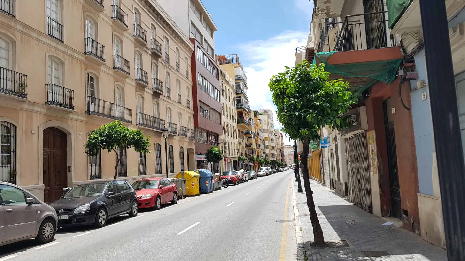 Vista exterior de Piso de alquiler en Málaga con Aire acondicionado, Calefacción y Amueblado