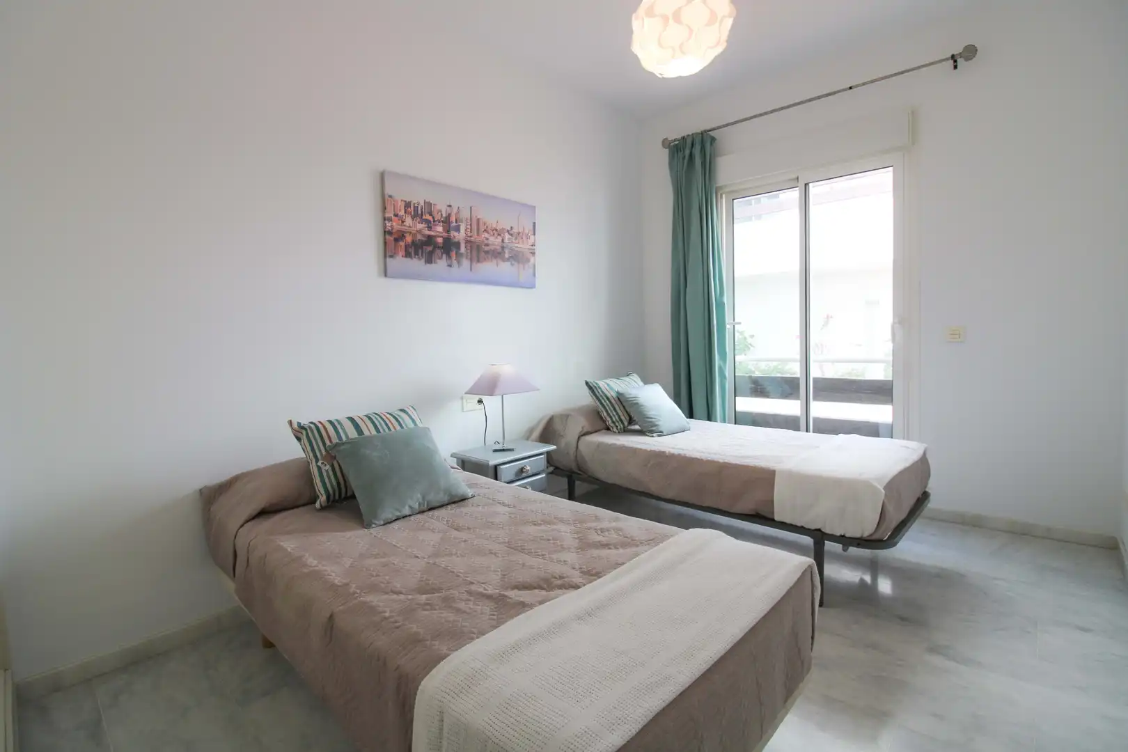 Bedroom of Flat for sale in Estepona  with Air Conditioner, Heating and Terrace
