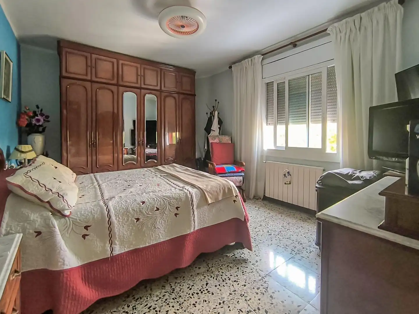 Bedroom of Flat for sale in Terrassa  with Air Conditioner and Heating