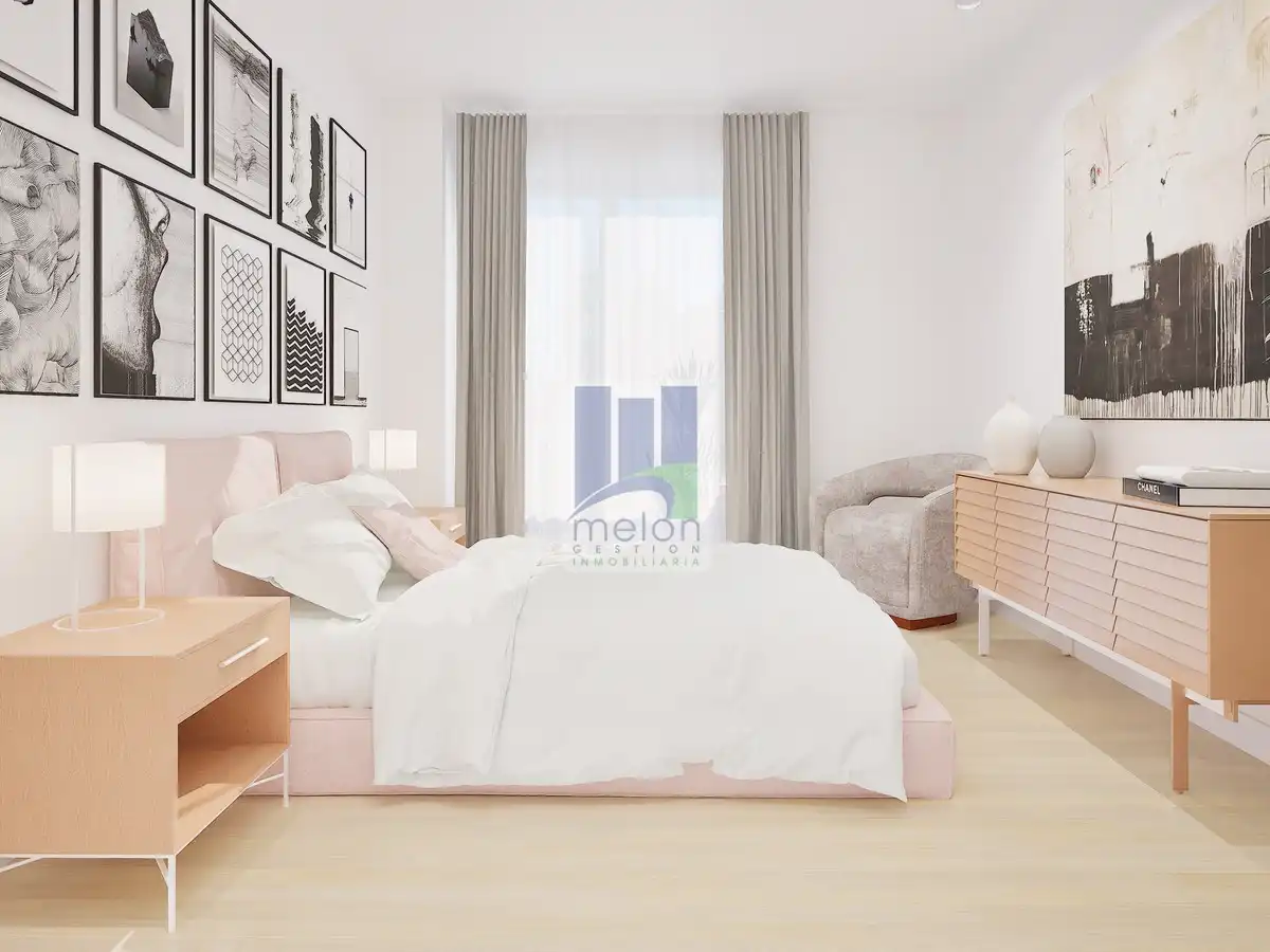 Bedroom of Flat for sale in Burgos