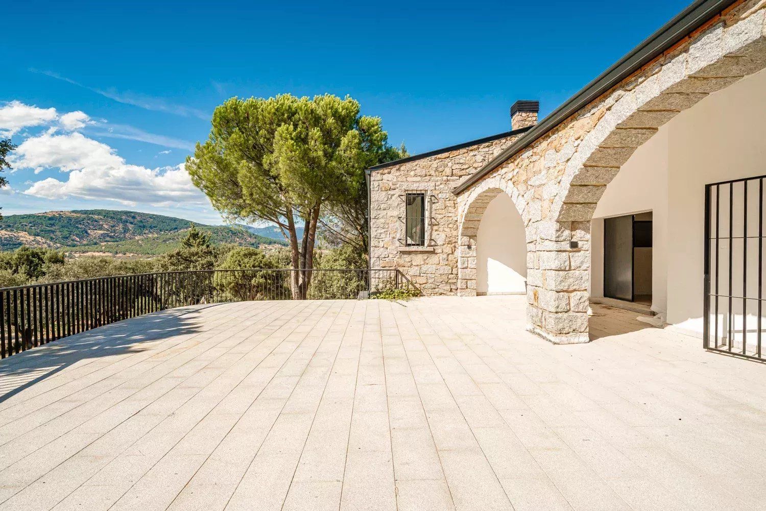 Terrace of Country house for sale in Collado Villalba  with Air Conditioner, Heating and Furnished