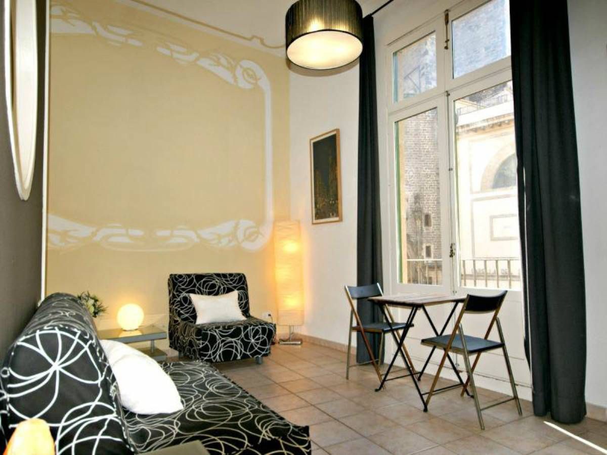 Bedroom of Flat to rent in  Barcelona Capital  with Air Conditioner, Heating and Terrace