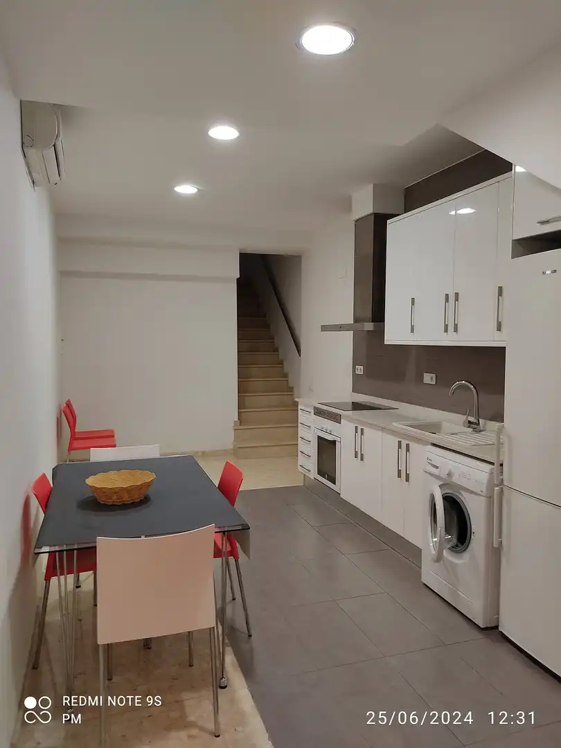 Kitchen of Flat for sale in Vila-real  with Air Conditioner and TV